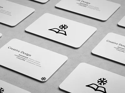 Business Cards for Besnowed besnowed book design branding business card creative design design graphic design identity illustrator indesign instagram logo mockup motion graphics photoshop traditional type typographic design typography vector