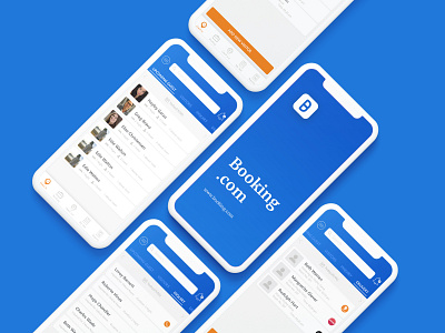 Hotel Booking Management App booking design hotel management mobile ui uiux user interface design userinterface