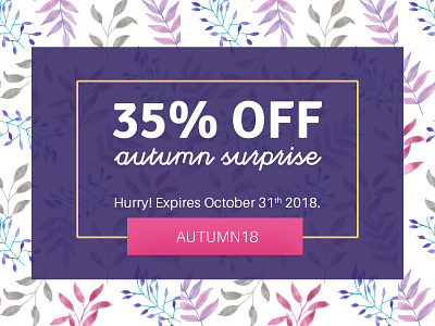 autumn banner design photoshop typography