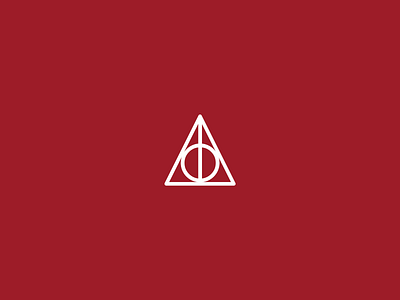 Harry Potter and The Deathly Hallows design dribbbleweeklywarmup dribbbleworld favorite favourite film fun graphic graphicdesign harry potter harrypotter icon illustrator logo movie vector warmup weekly warm up