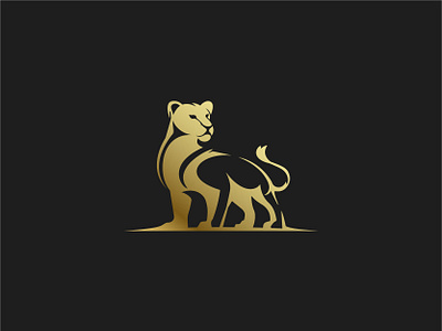 Lioness logo animals animals illustrated art black elegant lion lion logo lioness logo logo for sale mark modern design symbol