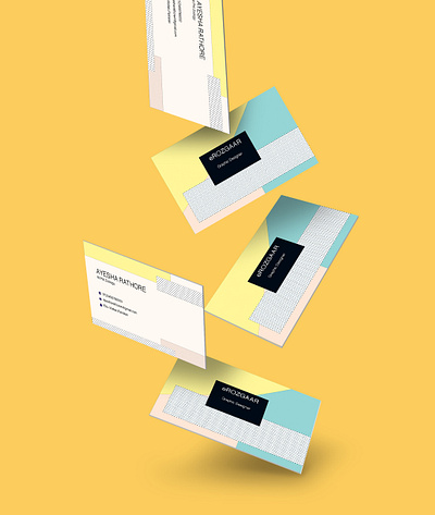 business card design illustration photoshop