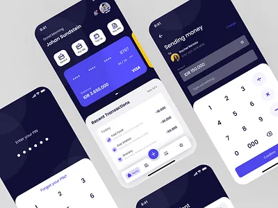 Wallet App Exploration app mobile app mobile design ui user experience user interface ux wallet app