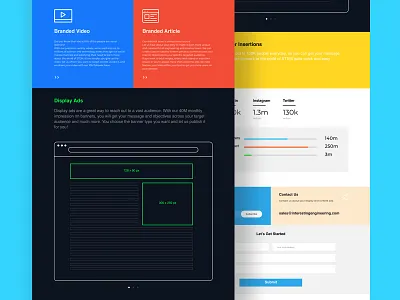 INTERESTING ENGINEERING branding design illustration landing page logo tolga tasci typography ui ux website