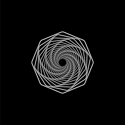 Day 2 black white black and white blackandwhite design geometric geometric art geometric design geometry graphic design icon minimal minimalism minimalist minimalistic swirl vector