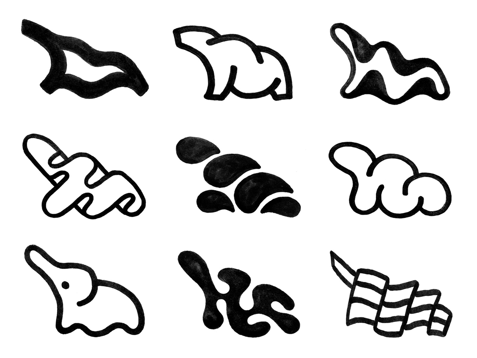 Example of Logo / Sketches / Medium Package