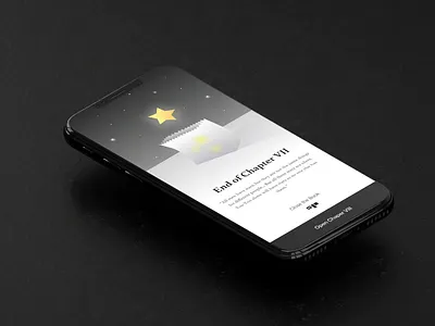 Book chapter adobe apple art book challenge clean dark design fun illustration little prince mobile mockup simple sketch typography ui ux vector