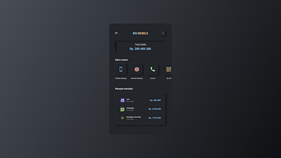 Mobile Banking - Dark Mode banking dark dark mode finance finance app mobile mobile app mobile app design ui ux design ui design uidesign