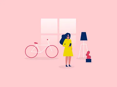 limber digital illustrations | Manage everything from your phone app illustration digital illustration flat design illustration limber ui vector illustration
