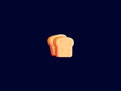 Day 11 - Bread 365 daily challenge ai art design graphic icon illustration illustrator logo vector