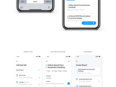 Task Management App Design app design task task management ui