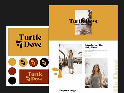 Turtle Dove Logo and Web Design branding branding and identity branding concept corporate brand design logo logo a day logo design logo designer logo mark logodesign web design web design and development web design concept web designer web development