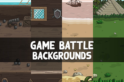 2D Battle Backgrounds 2d backgrounds fantasy game assets gamedev illustration