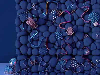 3D Coral / Underwater Scenes 3d animation 3d art abstract abstract design adobe adobedimeshion adobedimeshion animation blender c4d cinema4d communication design design digital visual art visual communication