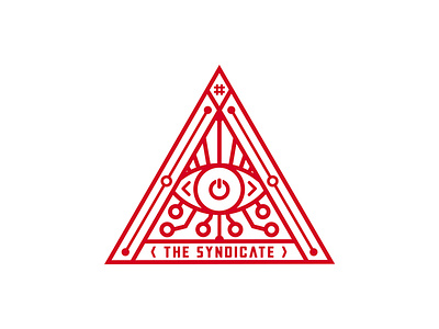 THE SYNDICATE LOGO aaron brink bigbrother canada eye hack hacker hacking illuminati secret society squamish syndicate triangle