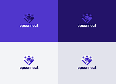 EPconnect Logo branding icon logo medical