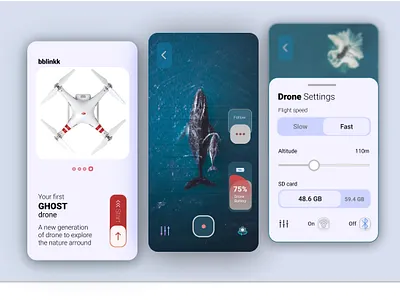 Drone Nevigation App app icon logo ui ux
