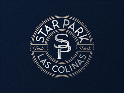 Star Park - Badge Design badge branding design logo mark