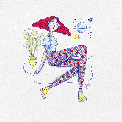 - characterillustration illustration ilustracion procreate