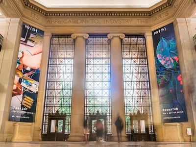 MIT Campaign Initiative Banners banners brand campaign education innovation passion photography print research