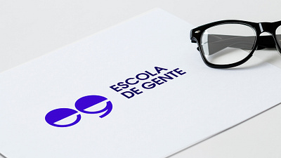 Escola de Gente - Visual Indetity branding design diogodesigner diogosilva goiania graphicdesign logo logodesign logotype workando