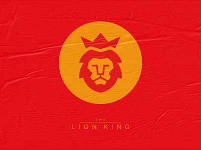 The Lion King Icon art direction brand design branding colors design dribbble dribbbleweeklywarmup exploration icon icon set illustration lion logo minimalism minimalist outline shape shapes the lion king visual design