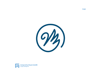 Swan Logo blue graphic designer identity designer logo logo concept logo designer logo exploration logo identity logo inspirations logogram logomark swan swan logo wayan gandhi wg wgndhi