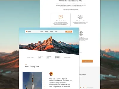 Swiss Startup Tech - Zurich based digital solution provider color psycology company design digital europe graphic design innovation sketch solutions swiss tecnology user flow user interface visual design web