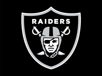 LAS VEGAS RAIDERS - Logo Concept branding football las vegas logo nfl oakland raiders