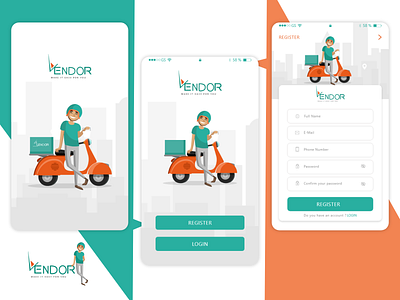 Vendor App ' FREE SOURCE ' app design deliver delivery app ios resturants uidesign uiux uiuxdesign user experience user flow user interface ux uxdesign