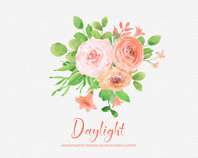 Free Daylight Watercolor Flower Clipart, PNG beautiful blushrose daylight digitalillustration floralart floraldesign flowerclipart flowerdesign flowerillustration free freedownload gogivo graphics handpainted instantdownload png roseclipart transparent watercolorclipart watercolorpainting