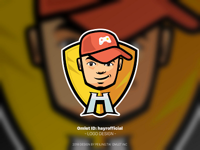 Gamer Logo Design branding game gamer icon omletarcade squad streamer teamlogo