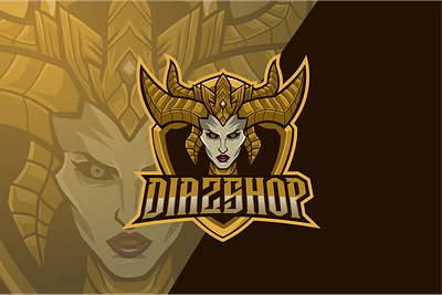 diablo esport logo diablo esport esport logo head logo logo logo design mascot logo