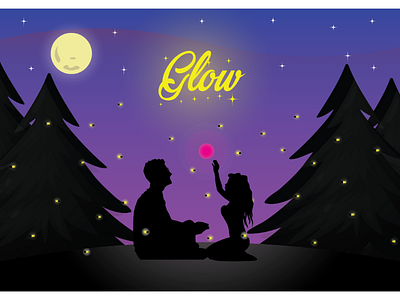 Glow adobeillustrator illustration wallpaper