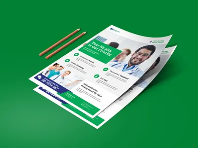 Medical & Healthcare Flyer Template care clinic clinic flyer dental dentist doctor emergency equipment fitness flyer health healthcare flyer hospital hospital flyer leaflet medical medical flyer medicine pamphlet pharmaceutical