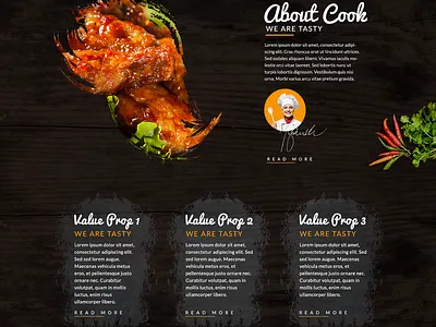 Foody Love design ui ux