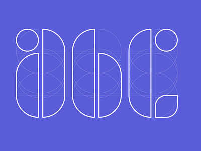 Modular Typeface – Exercise modular typography wip