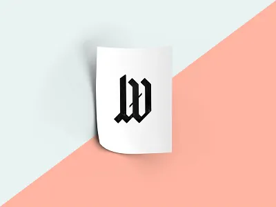 New Visual ID / Logo blackletter branding ci illustration joern joern westhoff letter lettering logodesign typo