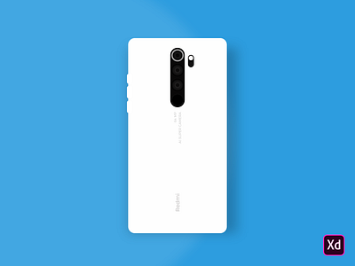 Redmi Note 8 Pro - Illustration 64mp quad cam adobe adobe xd design graphic design graphicdesign illustration mi phones mobile phome mockup mockup quad cam beast redmi mockup redmi note 8 pro redminote8pro vector xd xiaomi xiaomi mockup