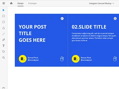 Free download Instagram Post Carousel Maker Adobe XD Mockup carousel free freebie instagram instagram banner instagram post instagram stories instagram template mockup mockup design mockup template template ui ui ux uidesign ux xd xd ui kit xddailychallenge xddesign