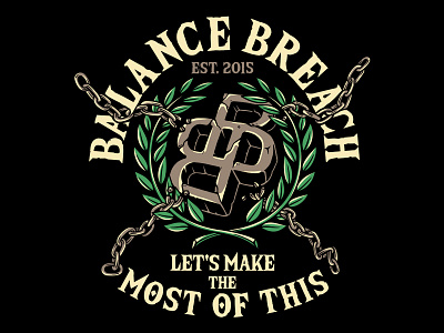 Balance Breach 2d apparel bandmerch clothing design illustration t shirt tattoo