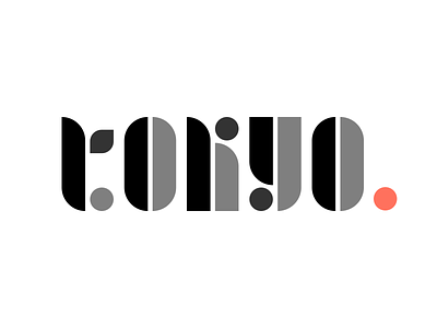 tokyo. – modular typeface japan tokyo typography