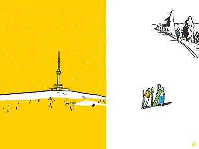 Praděd 2d art boy design girl handdraw icon icons illustration ink line lineart lines monochrome people procreate website illustration