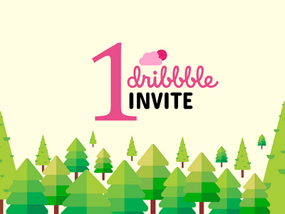 One Dribbble Invitation 🏀 dribbble dribbble ball dribbble best shot dribbble invitation dribbble invites gift giveaway play player