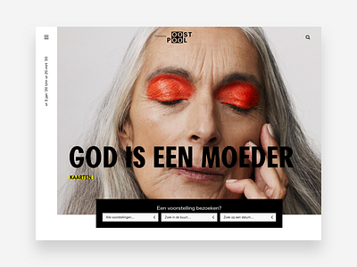 Toneelgroep Oostpool - web design design ui ux web webdesign website wordpress