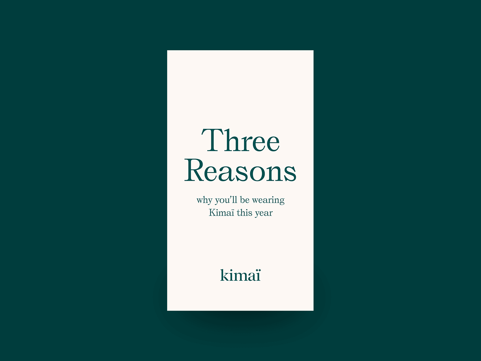 Instagram Story – 3 Reasons to Shop Kimaï design digital digital design digital designer instagram instagram story instagram story design instagram story template mobile social social media social media design storytelling sustainability sustainable