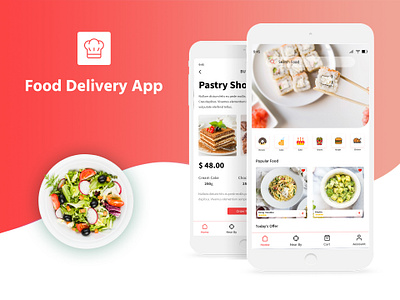 Food Delivery App app design