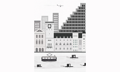 Poznań - city illustration article artwork city city illustration design graphic graphic art graphicdesign illustration illustrator urban work