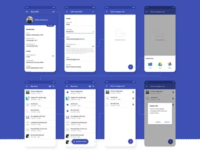 Wild Apricot app | Android | Attachments 5 android mobile ux