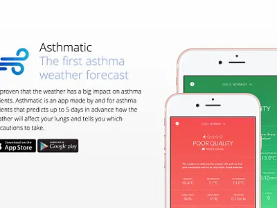 iOS weather app for asthmatics (2015/2016) colors design designs ios ios app minimalistic personal ui ux weather